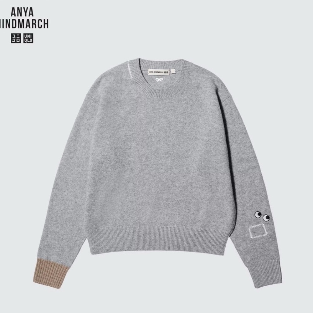 Anya Hindmarch X UNIQLO Lambswool Sweater Small